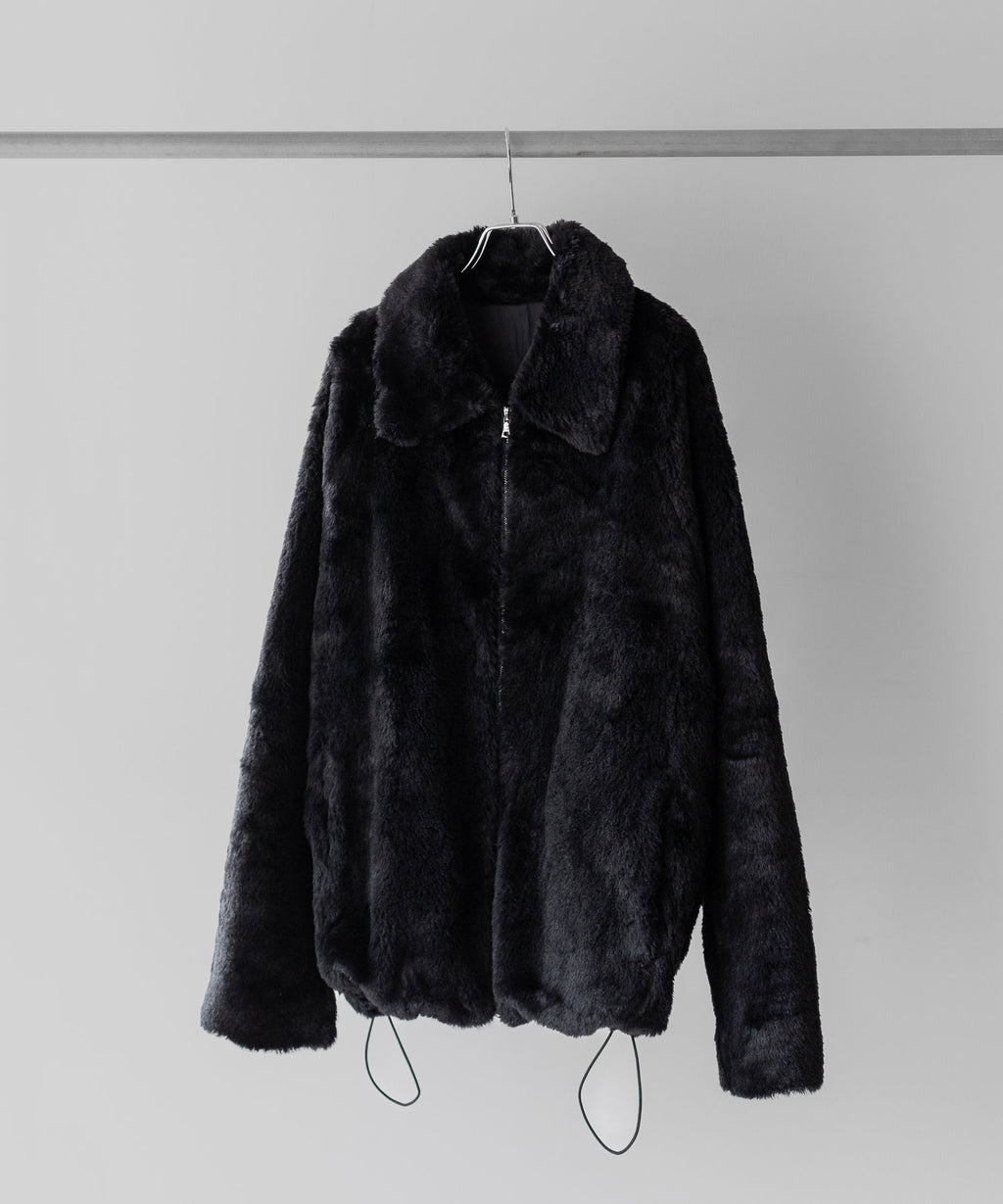 ssstein(シュタイン)の24AWコレクション ACRYLIC FUR JACKET - BLACK 公式通販サイトsession福岡セレクトショップ