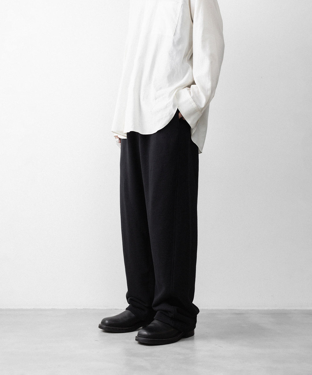 ssstein(シュタイン)のLOOPWHEEL COTTON SWEAT PANTS - BLACKの公式通販サイトsession福岡セレクトショップ