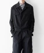 画像をギャラリービューアに読み込む, UJOH - ウジョーのSHORT BLOUSONのBLACK公式通販サイトsession福岡セレクトショップ
