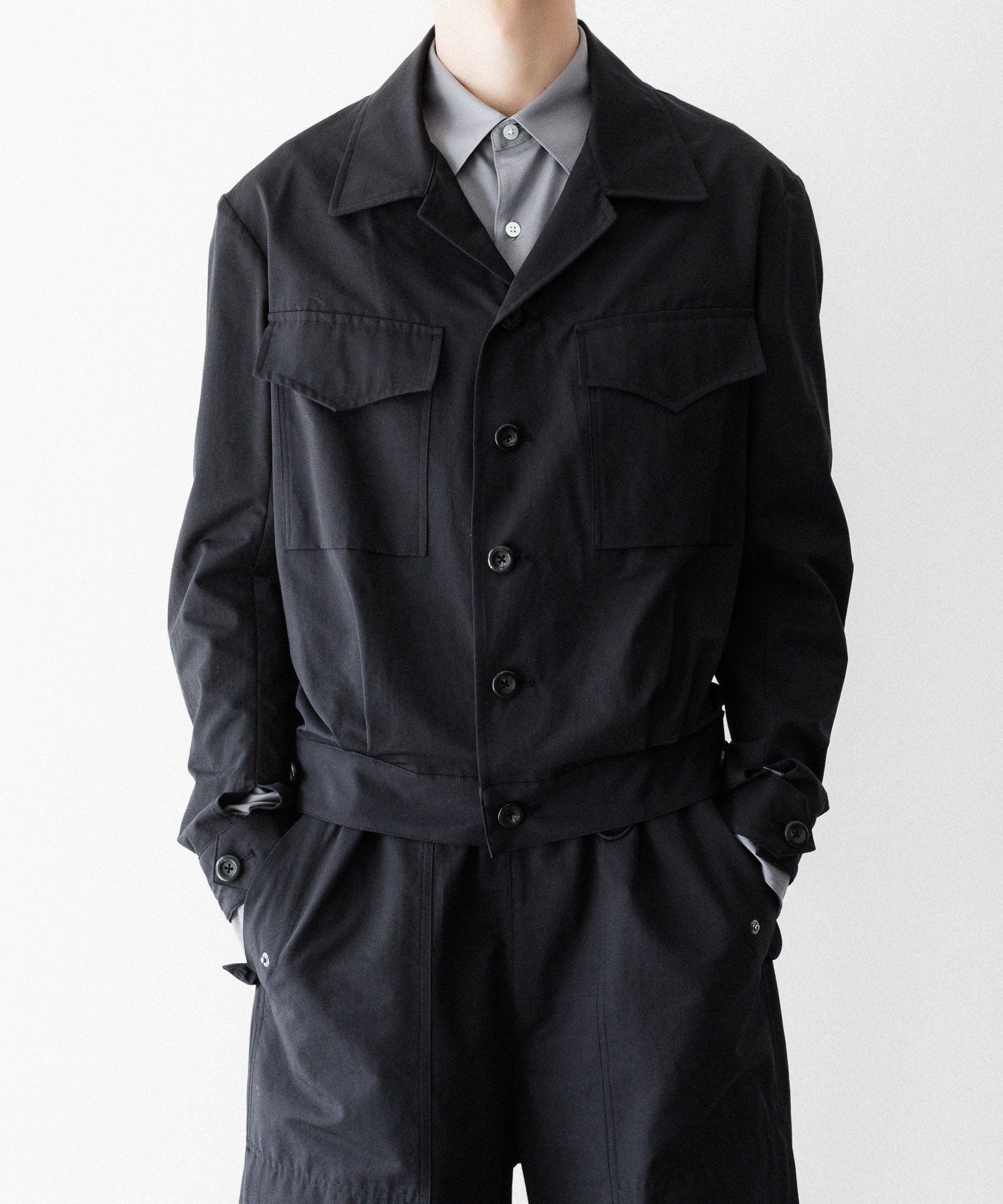 UJOH】SHORT BLOUSON -BLACK | 公式通販サイト session(セッション)