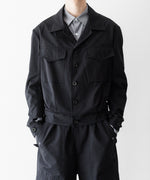 画像をギャラリービューアに読み込む, UJOH - ウジョーのSHORT BLOUSONのBLACK公式通販サイトsession福岡セレクトショップ
