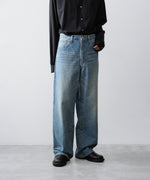 画像をギャラリービューアに読み込む, ssstein(シュタイン)のWIDE DENIM JEANS - INDIGOの公式通販サイトsession福岡セレクトショップ
