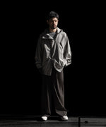 画像をギャラリービューアに読み込む, ssstein(シュタイン)のWEATHER PROTECTION HOODED JACKET - GREYの公式通販サイトsession福岡セレクトショップ
