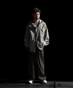 ssstein(シュタイン)のWEATHER PROTECTION HOODED JACKET - GREYの公式通販サイトsession福岡セレクトショップ