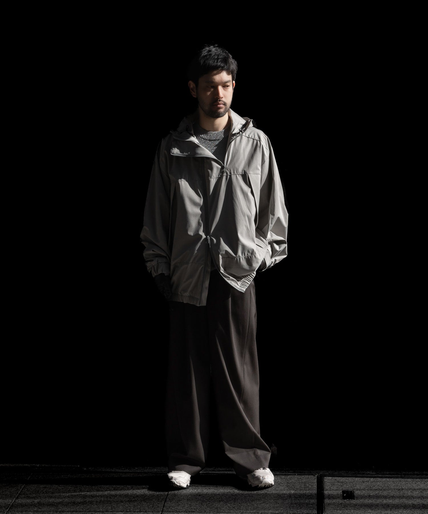 ssstein(シュタイン)のTWIST SEAM WIDE EASY TROUSERS - GREY KHAKIの公式通販サイトsession福岡セレクトショップ