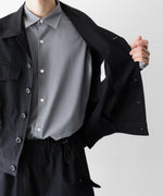 画像をギャラリービューアに読み込む, UJOH - ウジョーのSHORT BLOUSONのBLACK公式通販サイトsession福岡セレクトショップ
