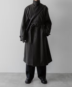 画像をギャラリービューアに読み込む, ssstein(シュタイン)の24AWコレクション OVERSIZED INVESTIGATED COAT - GREY KHAKI 公式通販サイトsession福岡セレクトショップ
