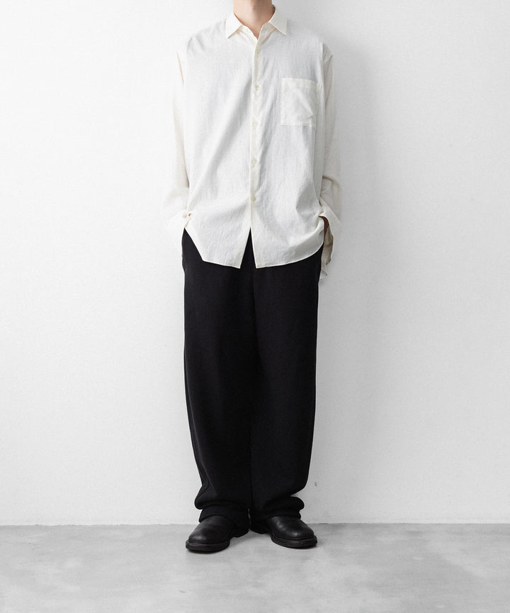 ssstein(シュタイン)のLOOPWHEEL COTTON SWEAT PANTS - BLACKの公式通販サイトsession福岡セレクトショップ