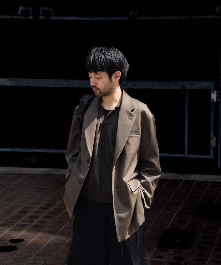 ssstein(シュタイン)のSLUB COTTON KNIT SKIPPER LS - KHAKIの公式通販サイトsession福岡セレクトショップ