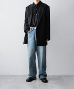 画像をギャラリービューアに読み込む, ssstein(シュタイン)のWIDE DENIM JEANS - INDIGOの公式通販サイトsession福岡セレクトショップ
