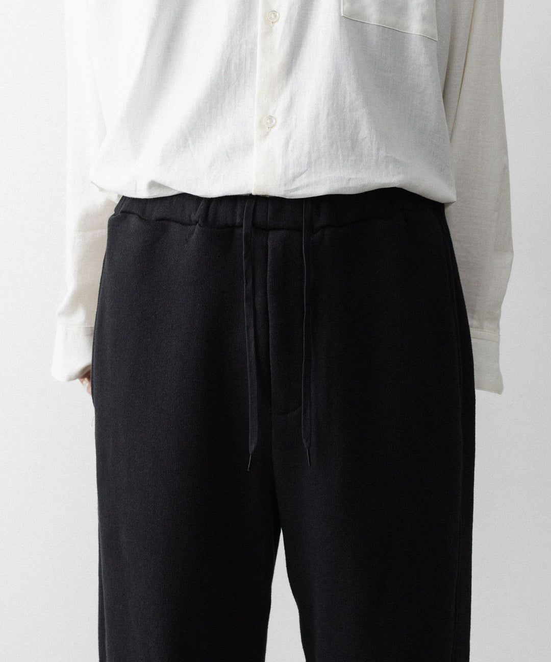 ssstein(シュタイン)のLOOPWHEEL COTTON SWEAT PANTS - BLACKの公式通販サイトsession福岡セレクトショップ