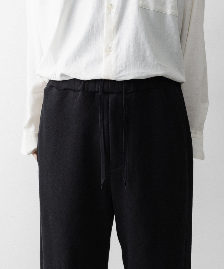 ssstein(シュタイン)のLOOPWHEEL COTTON SWEAT PANTS - BLACKの公式通販サイトsession福岡セレクトショップ