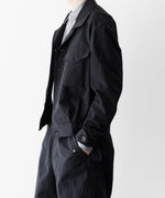 画像をギャラリービューアに読み込む, UJOH - ウジョーのSHORT BLOUSONのBLACK公式通販サイトsession福岡セレクトショップ
