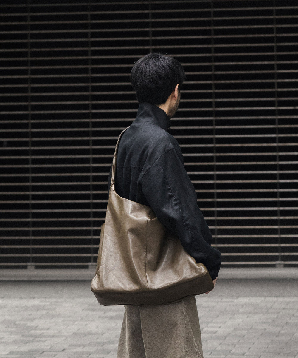 ssstein(シュタイン)のCUPRO FIBRIL OVERSIZED LS SHIRT - KHAKIの公式通販サイトsession福岡セレクトショップ