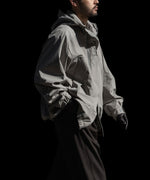 画像をギャラリービューアに読み込む, ssstein(シュタイン)のWEATHER PROTECTION HOODED JACKET - GREYの公式通販サイトsession福岡セレクトショップ
