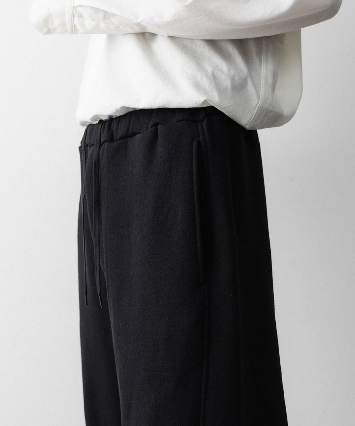 ssstein(シュタイン)のLOOPWHEEL COTTON SWEAT PANTS - BLACKの公式通販サイトsession福岡セレクトショップ