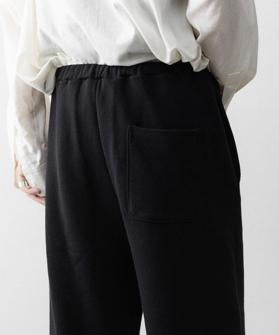 ssstein(シュタイン)のLOOPWHEEL COTTON SWEAT PANTS - BLACKの公式通販サイトsession福岡セレクトショップ