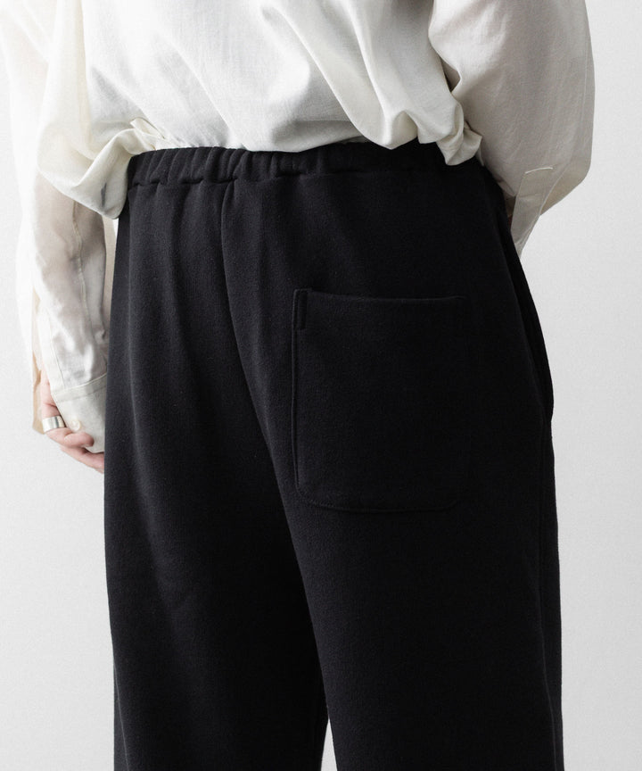 ssstein(シュタイン)のLOOPWHEEL COTTON SWEAT PANTS - BLACKの公式通販サイトsession福岡セレクトショップ