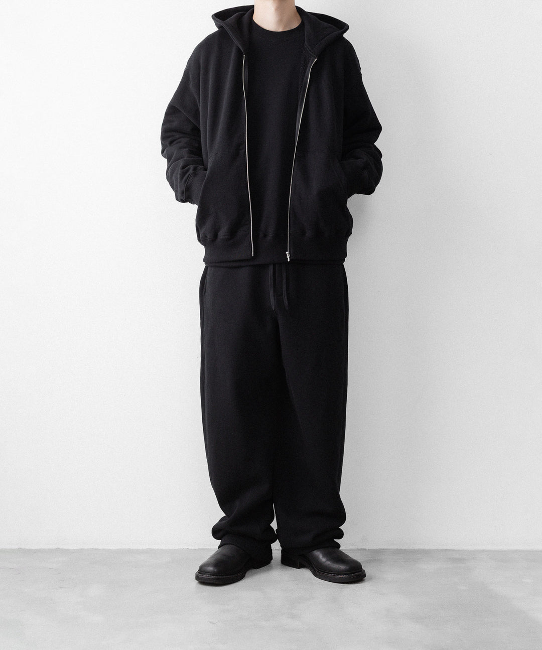 ssstein(シュタイン)のLOOPWHEEL COTTON SWEAT PANTS - BLACKの公式通販サイトsession福岡セレクトショップ