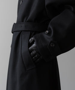 ssstein(シュタイン)の24AWコレクション OVERSIZED INVESTIGATED COAT - BLACK 公式通販サイトsession福岡セレクトショップ