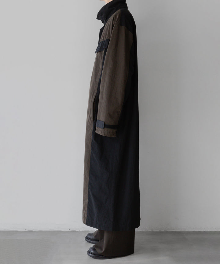 stein(シュタイン)の23AWコレクションMAXI-LENGTH STAND COLLAR COATのMILITARY KHAKI