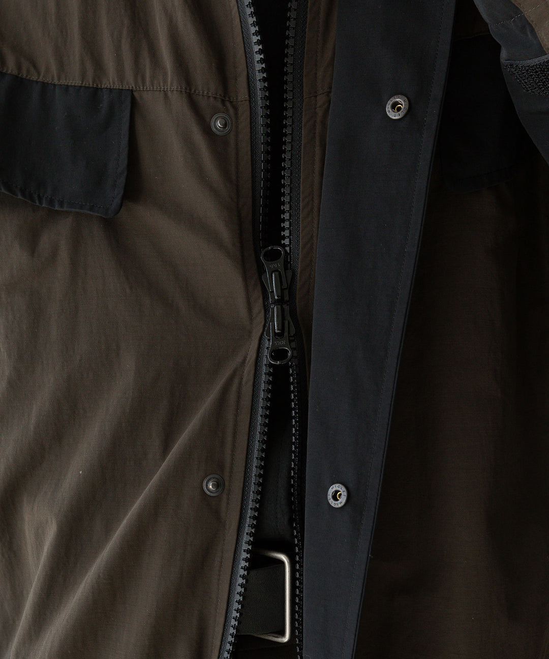 stein(シュタイン)の23AWコレクションMAXI-LENGTH STAND COLLAR COATのMILITARY KHAKI