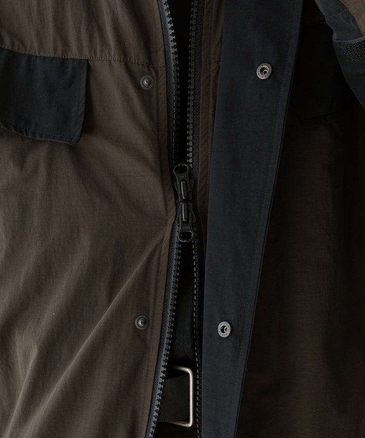 stein(シュタイン)の23AWコレクションMAXI-LENGTH STAND COLLAR COATのMILITARY KHAKI
