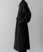 画像をギャラリービューアに読み込む, ssstein(シュタイン)の24AWコレクション OVERSIZED INVESTIGATED COAT - BLACK 公式通販サイトsession福岡セレクトショップ
