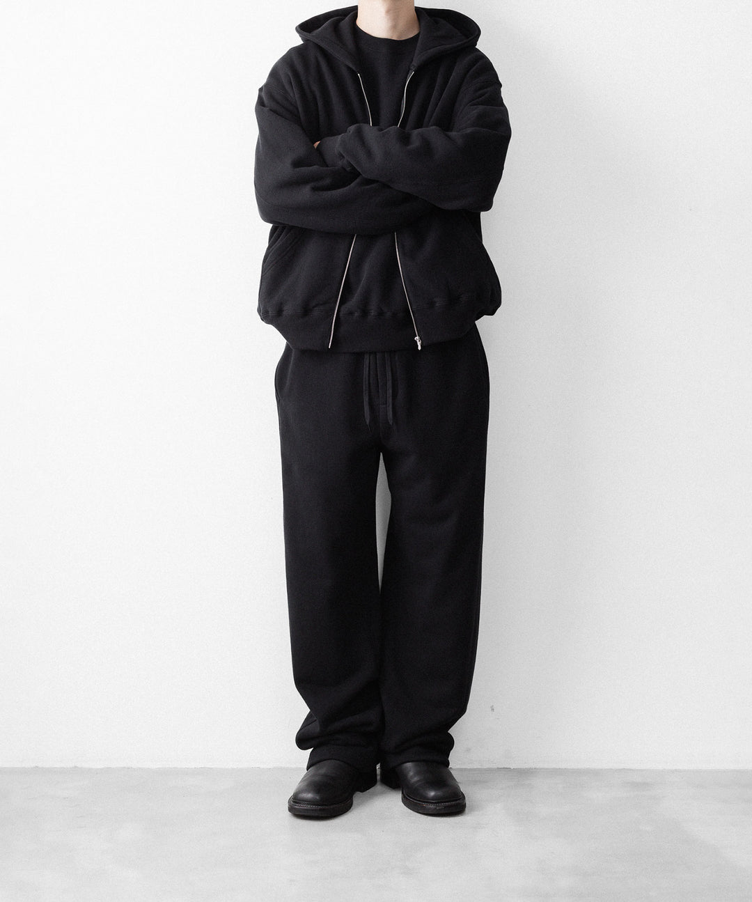 ssstein(シュタイン)のLOOPWHEEL COTTON SWEAT PANTS - BLACKの公式通販サイトsession福岡セレクトショップ