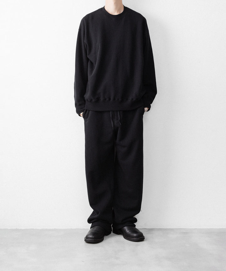 ssstein(シュタイン)のLOOPWHEEL COTTON SWEAT PANTS - BLACKの公式通販サイトsession福岡セレクトショップ