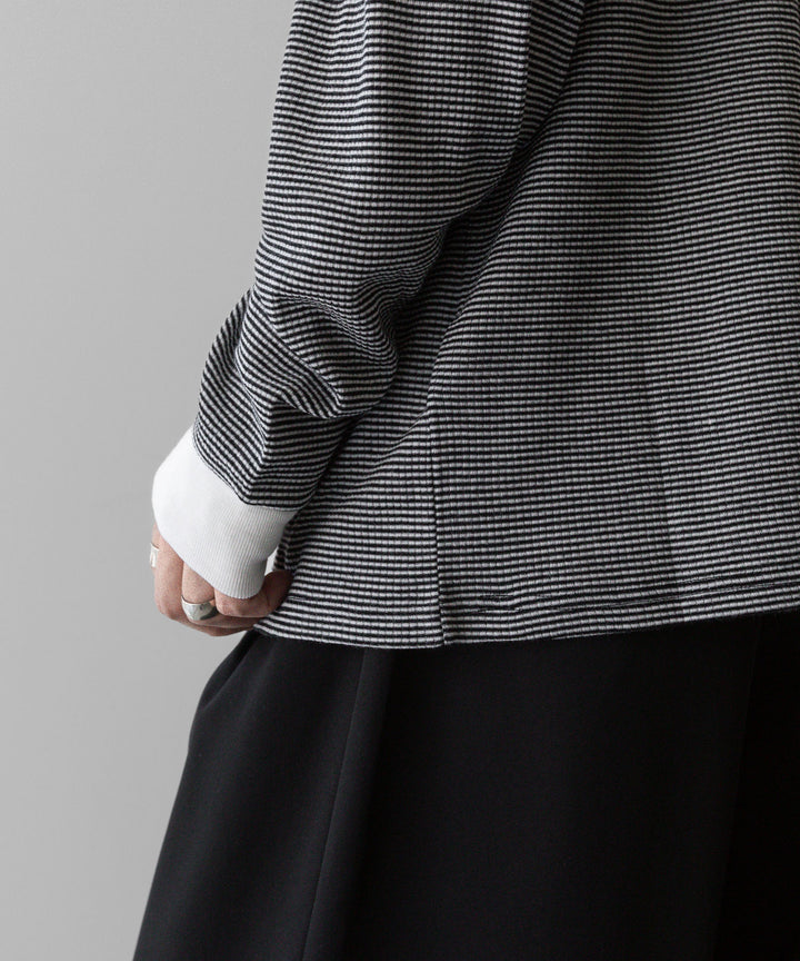 ssstein(シュタイン)の24AWコレクション STRIPED WOOL OVERSIZED LONG SLEEVE TEE - OFF 公式通販サイトsession福岡セレクトショップ