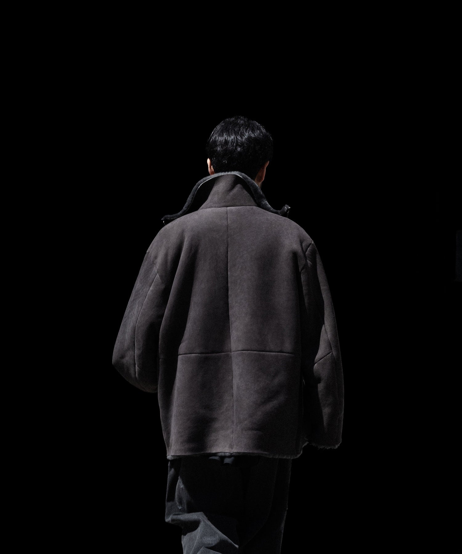 ssstein(シュタイン)のCUT-OFF MOUTON JACKET - GREY KHAKIの公式通販サイトsession福岡セレクトショップ