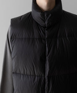 ssstein シュタイン のDOWN PADDED VESTのBLACKの公式通販サイトsession福岡セレクトショップ