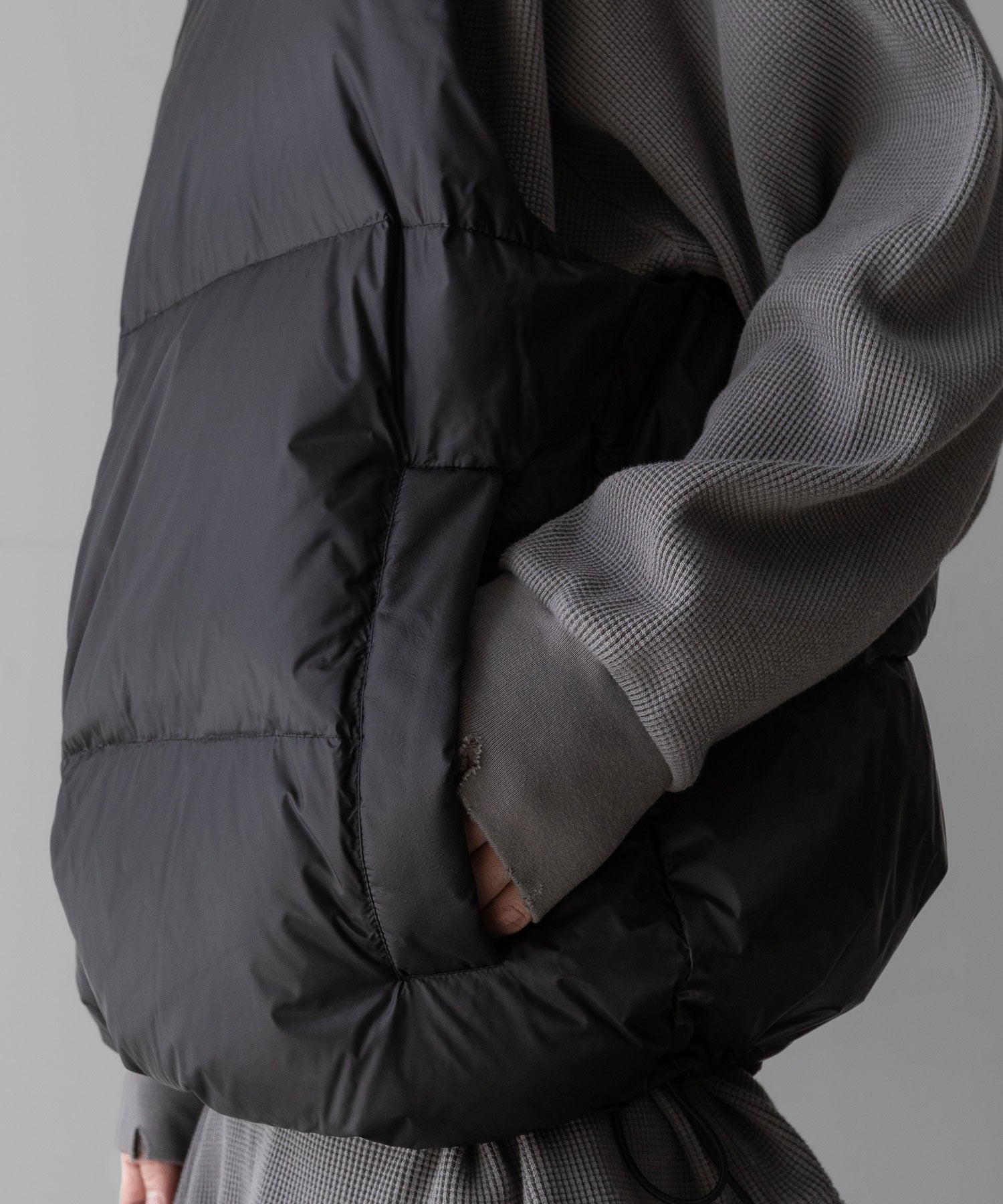 ssstein シュタイン のDOWN PADDED VESTのBLACKの公式通販サイトsession福岡セレクトショップ