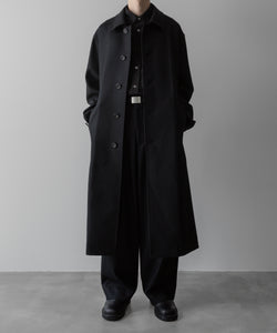 ssstein(シュタイン)の24AWコレクション OVERSIZED INVESTIGATED COAT - BLACK 公式通販サイトsession福岡セレクトショップ