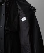 画像をギャラリービューアに読み込む, ssstein(シュタイン)の24AWコレクション OVERSIZED INVESTIGATED COAT - BLACK 公式通販サイトsession福岡セレクトショップ
