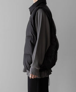 ssstein シュタイン のDOWN PADDED VESTのBLACKの公式通販サイトsession福岡セレクトショップ