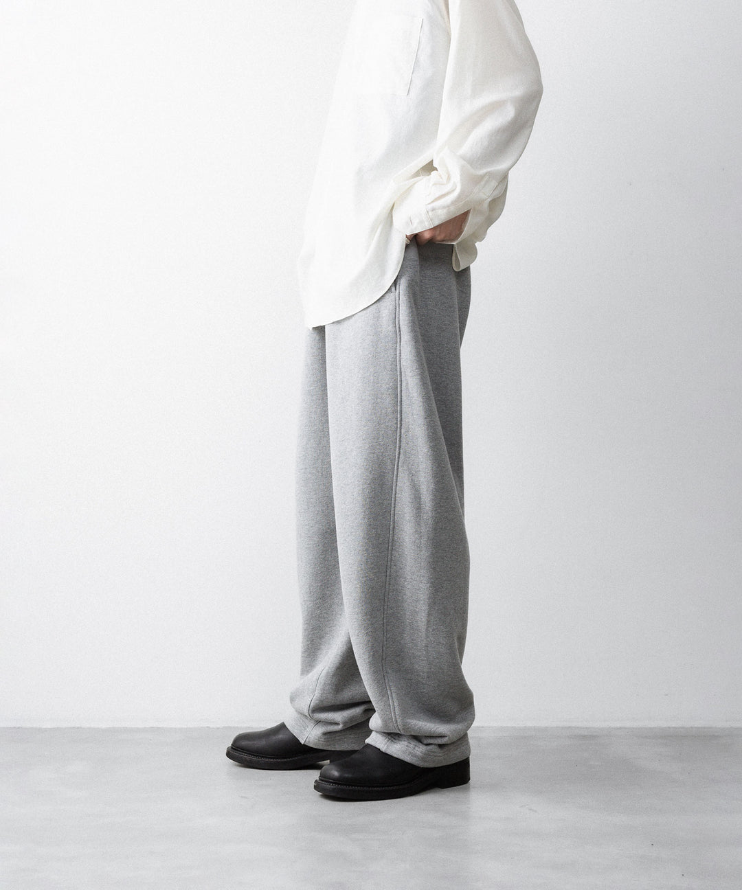 ssstein(シュタイン)のLOOPWHEEL COTTON SWEAT PANTS - GREYの公式通販サイトsession福岡セレクトショップ