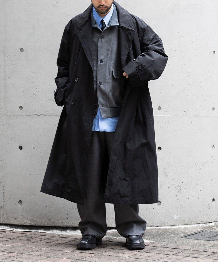 INTÉRIM(インテリム)のHYPER BIG VIRGIN WOOL SILK MOHAIR SUITING RIBBED JACKET - M.GRAY 公式通販サイトsession福岡セレクトショップ
