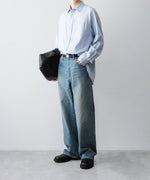 画像をギャラリービューアに読み込む, ssstein(シュタイン)のWIDE DENIM JEANS - INDIGOの公式通販サイトsession福岡セレクトショップ
