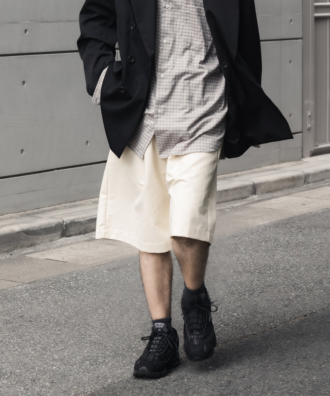 ssstein(シュタイン)のDOUBLE WEAVE COTTON SHORTS - CREAMの公式通販サイトsession福岡セレクトショップ