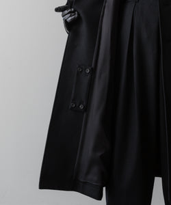 ssstein(シュタイン)の24AWコレクション OVERSIZED INVESTIGATED COAT - BLACK 公式通販サイトsession福岡セレクトショップ