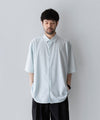 【KANEMASA PHIL.】46G ATMOSPHERE S/S SHIRT - SAX