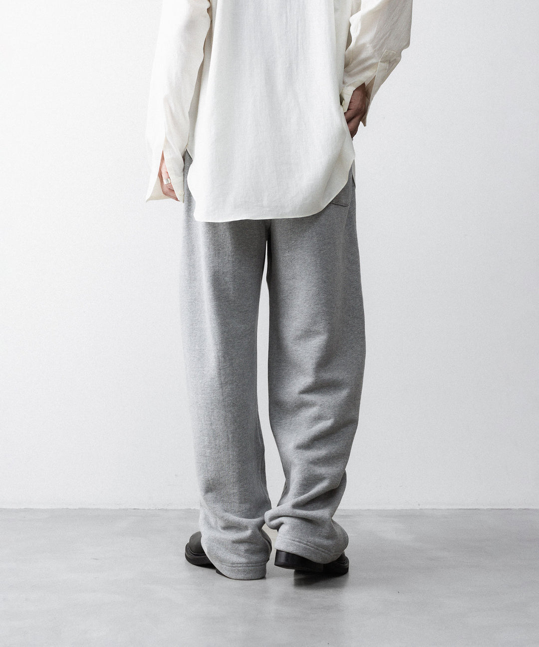 ssstein(シュタイン)のLOOPWHEEL COTTON SWEAT PANTS - GREYの公式通販サイトsession福岡セレクトショップ