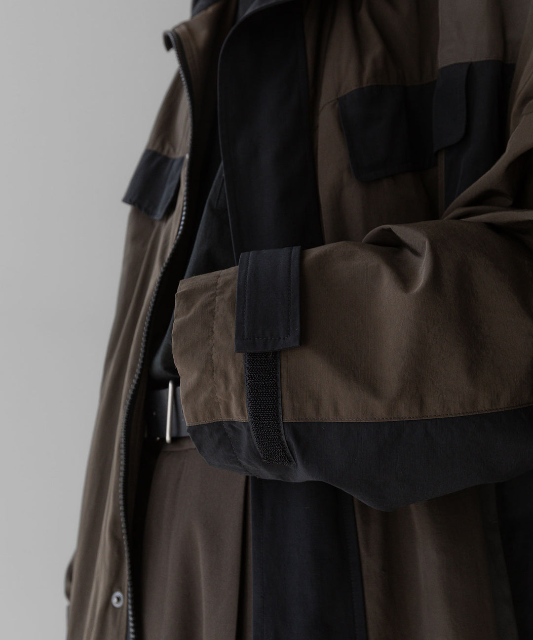 stein(シュタイン)の23AWコレクションMAXI-LENGTH STAND COLLAR COATのMILITARY KHAKI