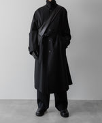 画像をギャラリービューアに読み込む, ssstein(シュタイン)の24AWコレクション OVERSIZED INVESTIGATED COAT - BLACK 公式通販サイトsession福岡セレクトショップ
