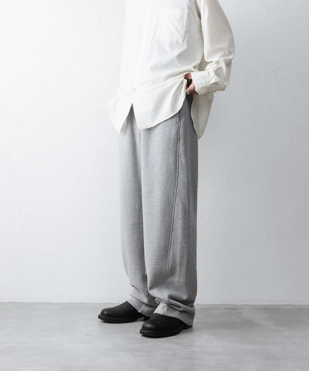 ssstein(シュタイン)のLOOPWHEEL COTTON SWEAT PANTS - GREYの公式通販サイトsession福岡セレクトショップ