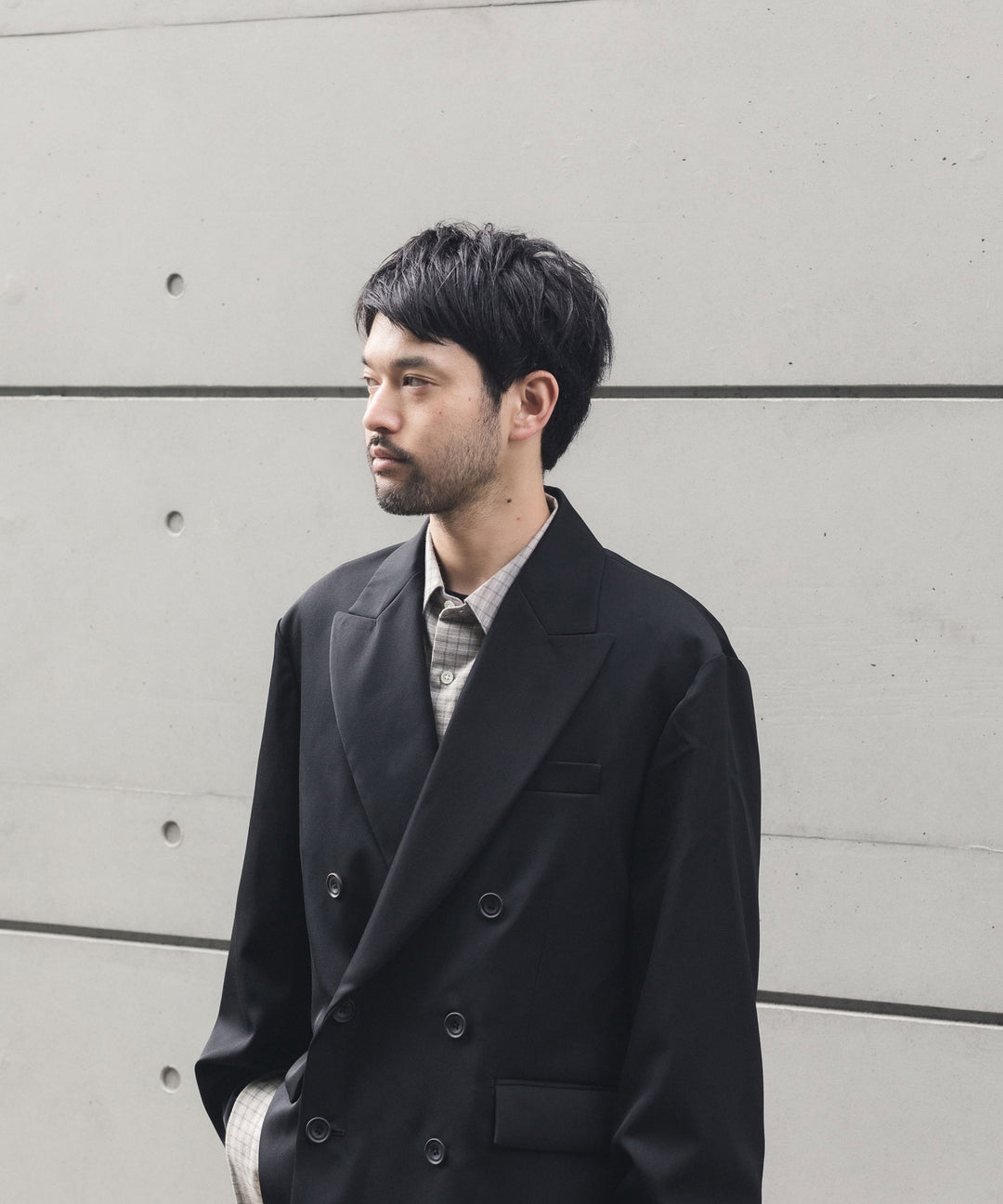 ssstein(シュタイン)のOVERSIZED DOUBLE BREASTED JACKET - BLACKの公式通販サイトsession福岡セレクトショップ