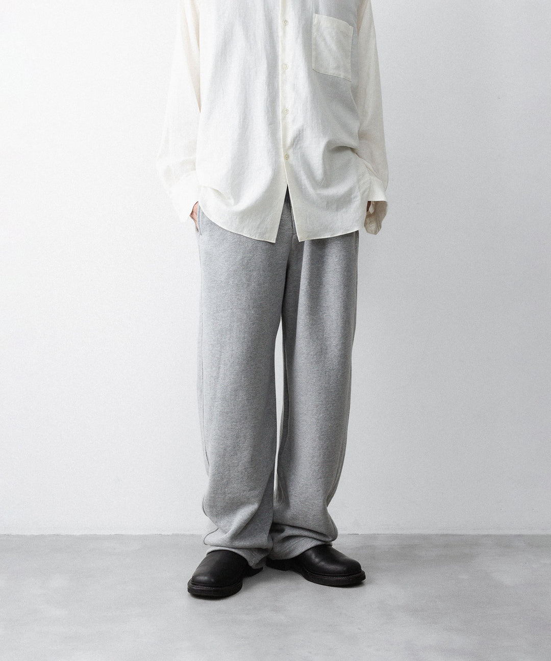 ssstein(シュタイン)のLOOPWHEEL COTTON SWEAT PANTS - GREYの公式通販サイトsession福岡セレクトショップ