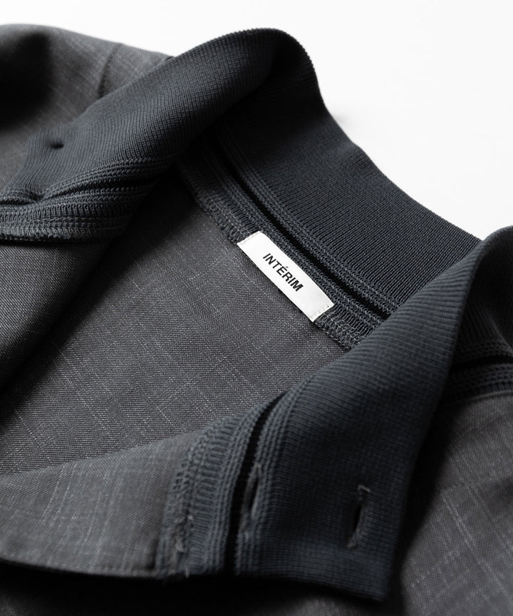 INTÉRIM(インテリム)のHYPER BIG VIRGIN WOOL SILK MOHAIR SUITING RIBBED JACKET - M.GRAY 公式通販サイトsession福岡セレクトショップ
